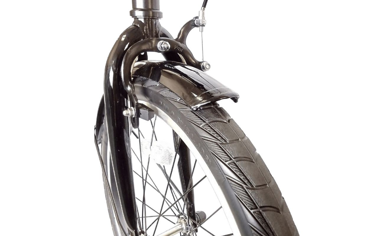 20インチのワイドタイヤを採用。安定した快適な乗り心地です。