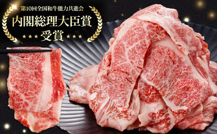【訳あり】長崎和牛（バラ、モモ、肩ロースのいずれか）500g 切り落とし 250g×2P