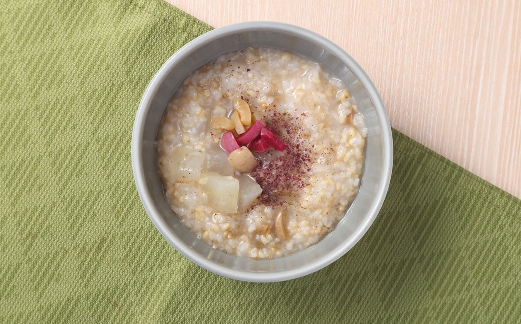 【全6回定期便】レトルト 梅と冬瓜のお粥セット 230g×5個 ／ 合計30個 粥 おかゆ 保存食 長期保存