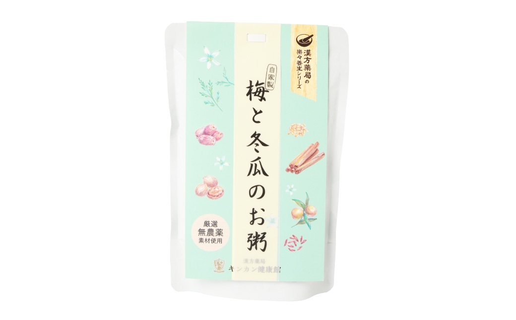 【全12回定期便】レトルト 梅と冬瓜のお粥セット 230g×5個 ／ 合計60袋 粥 おかゆ 保存食 長期保存 防災食 長崎県