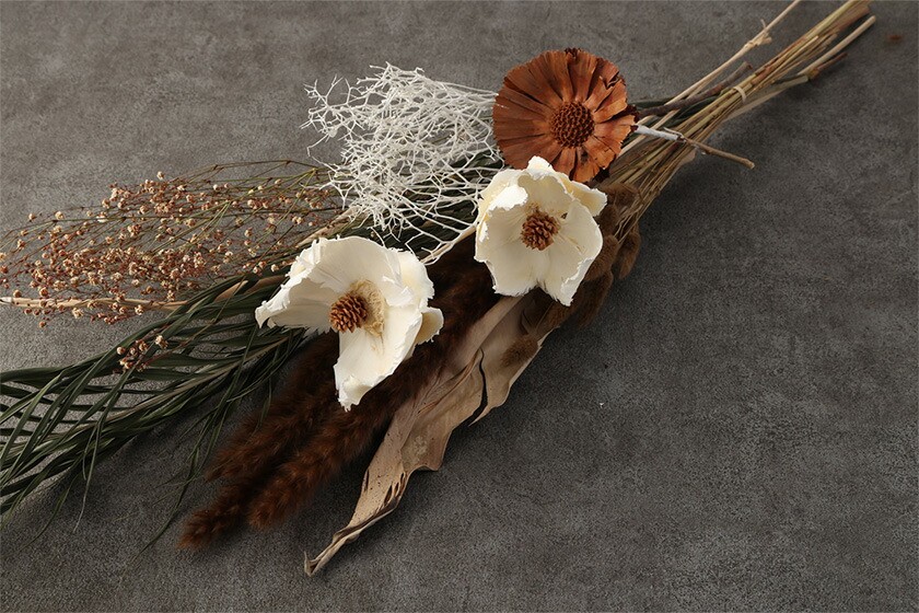 ドライフラワー インテリアアレンジ