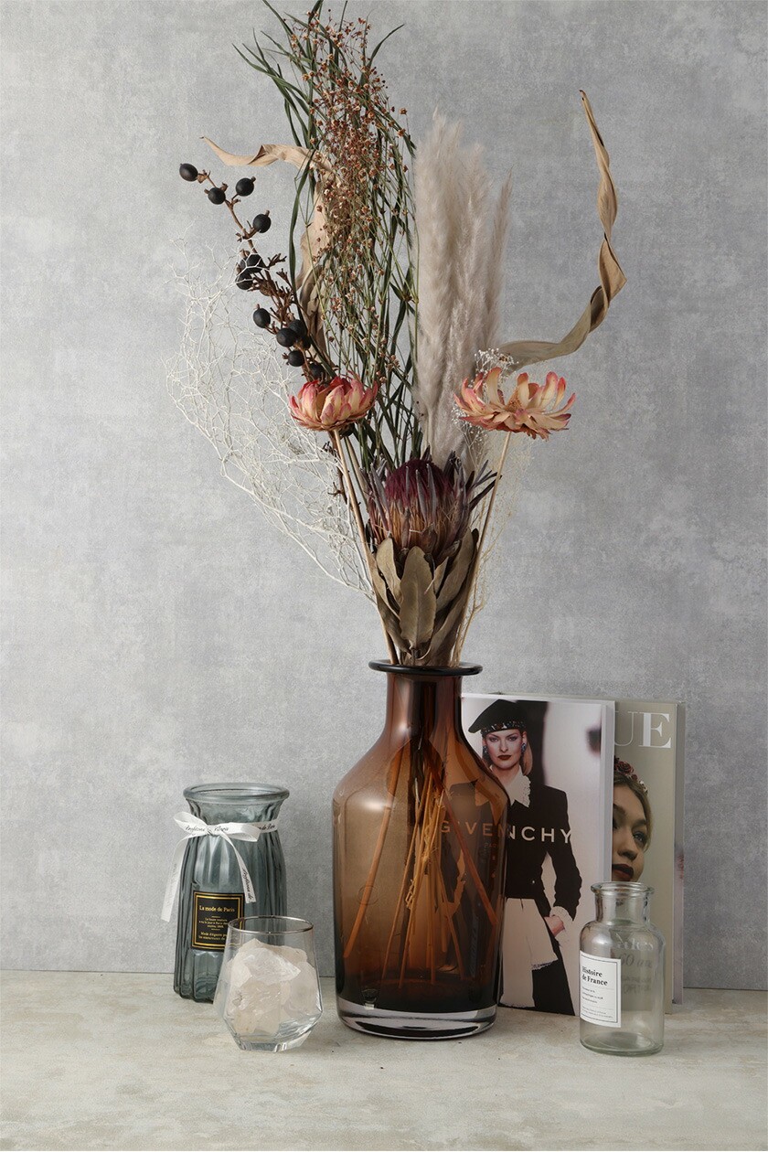 ドライフラワー インテリアアレンジ