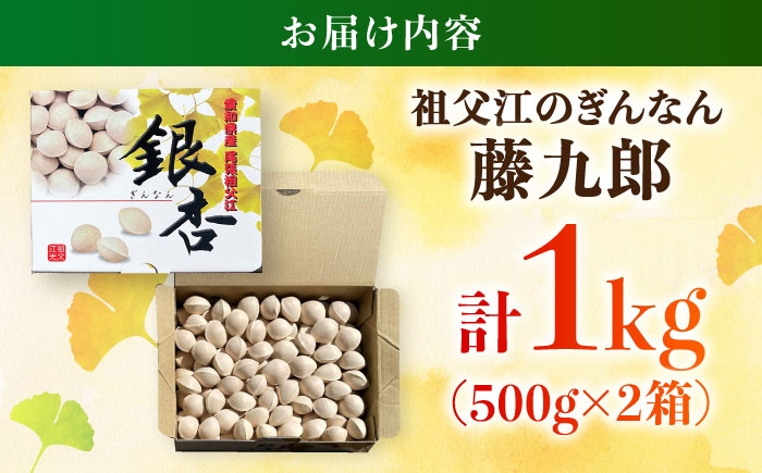 大粒の宝石。極上の藤九郎銀杏で、秋の贅沢を味わう。