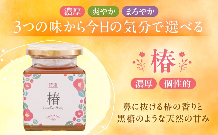 椿専門農園からお届け！純粋はちみつ