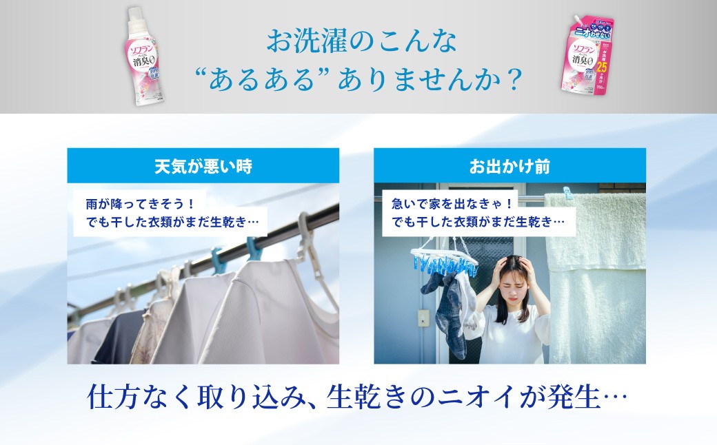 ソフランプレミアム消臭 フローラルアロマの香り（本体×1・替750ml×6）