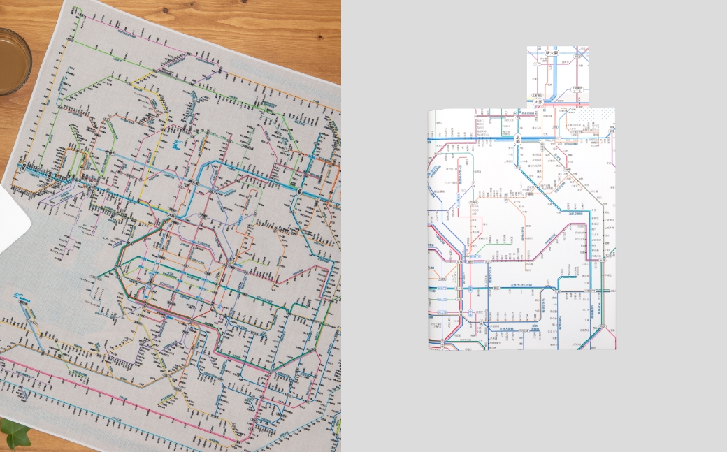 鉄道路線図関西セット