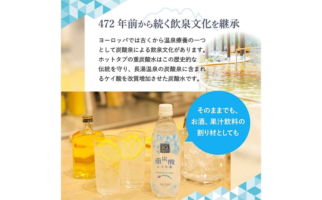 重炭酸シリカ水 500ml×24本