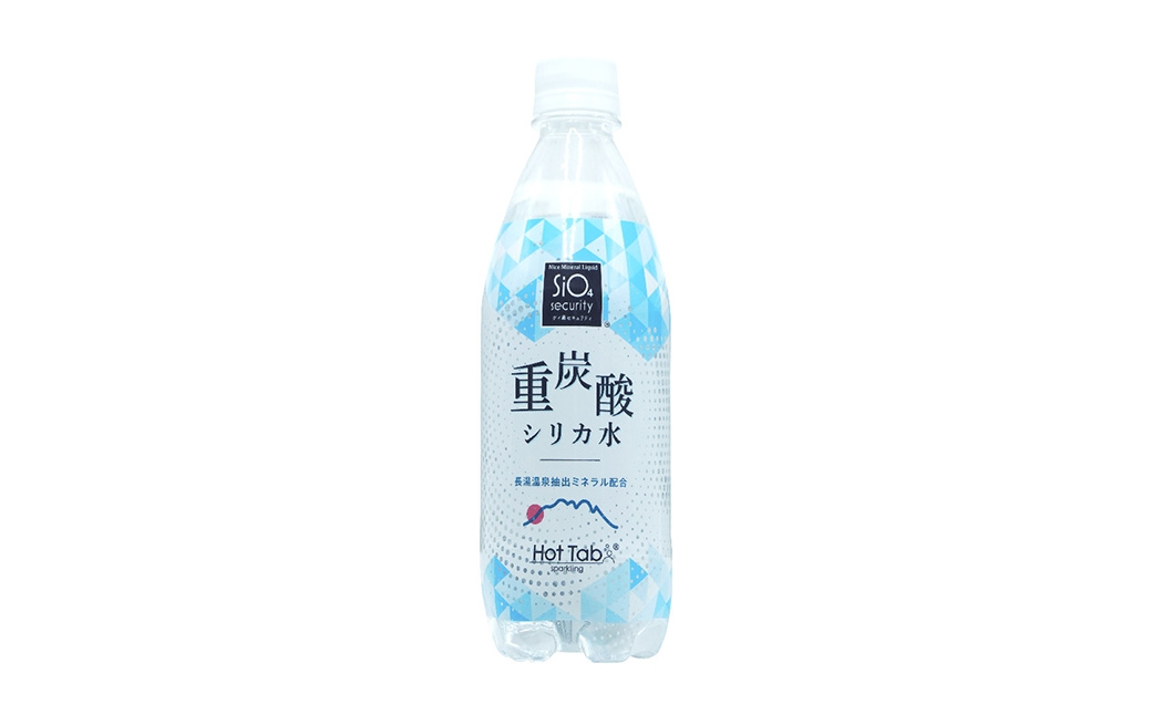 ケイ素（シリカ）配合 重炭酸シリカ水 500ml×24本入り 計72本