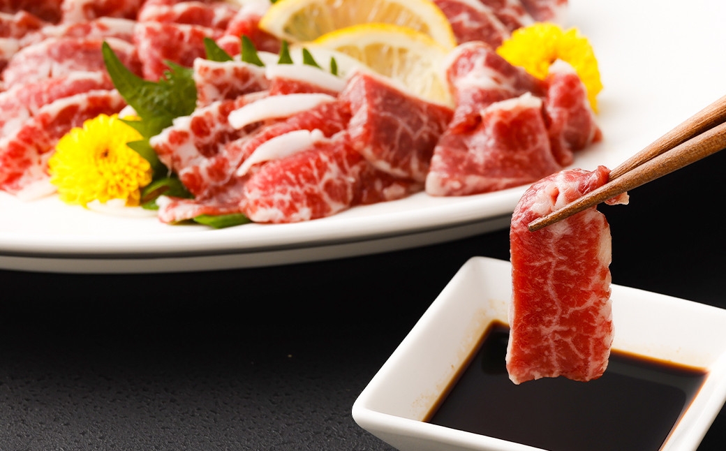 特選上赤身・霜降り馬刺しセット 約4kg