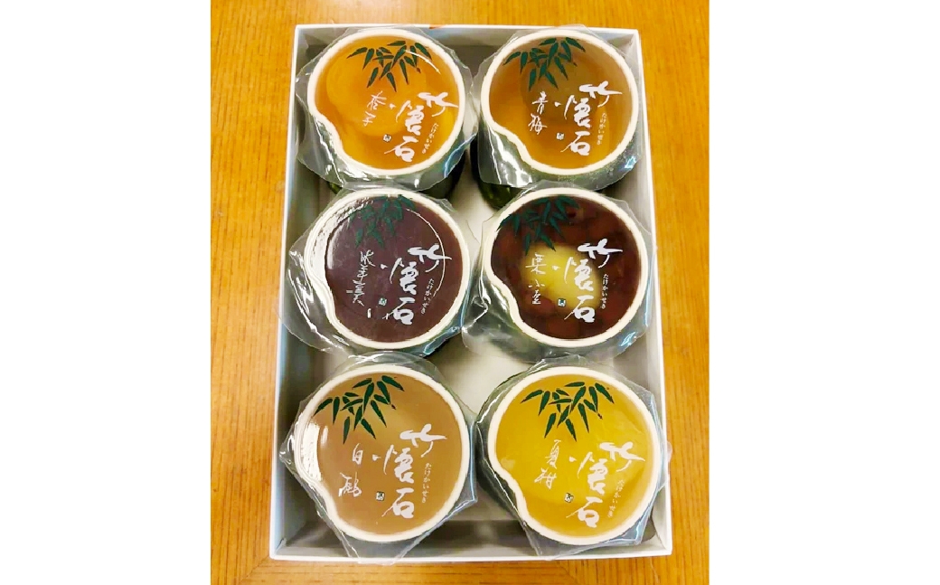 和風ゼリー 竹懐石 6種セット