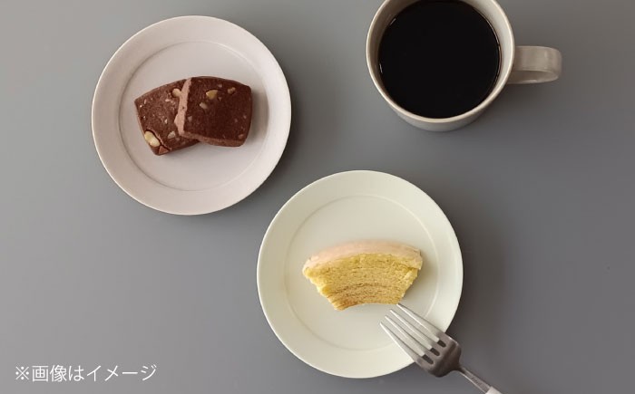 RA46 【波佐見焼】DAILY MAT シリーズ　リム小皿  6枚セット【永峰製磁】-5