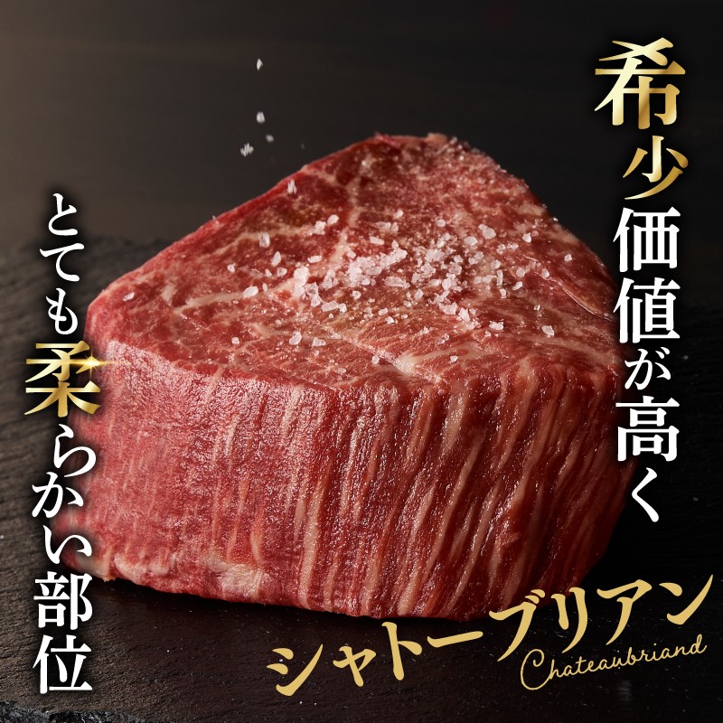 佐賀牛シャトーブリアン＆フィレ（約2.4kg）