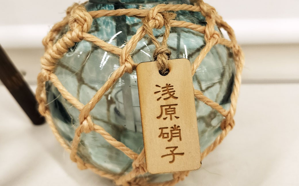 ガラス浮き玉キャンドルとスタンドセット