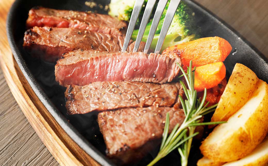 くまもとあか牛 ミニステーキ 約480g （ランプ使用） 