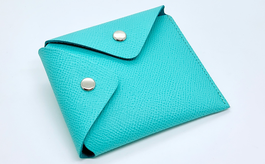 渋沢栄一翁 コンパクト財布（Tブルー）