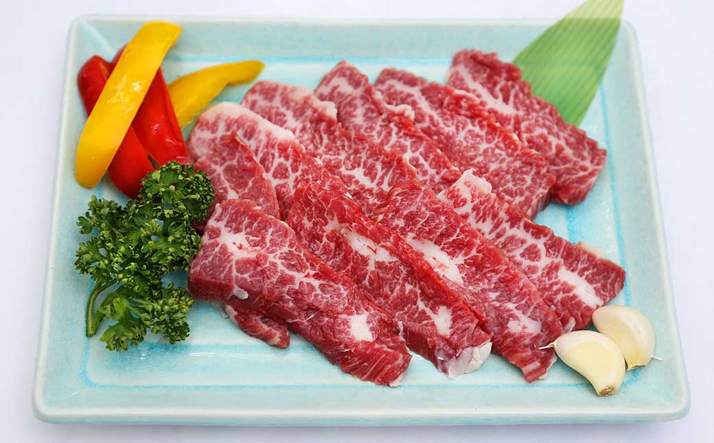 くまもとあか牛 カルビ 焼き肉用 約800g