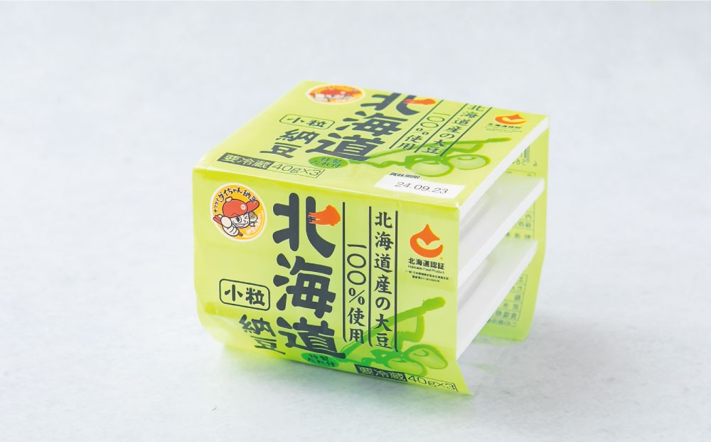 ヤマダイフーズ 北海道納豆 （3パック×12個）×1ケース 合計36パック