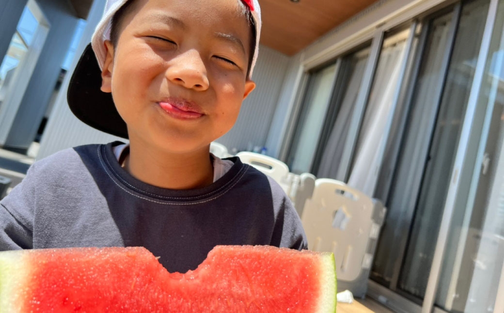 熊本県産春スイカ 1玉入り6kg以上