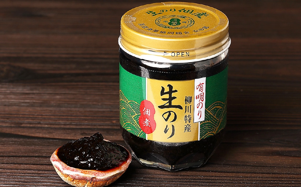 柳川特産生のり佃煮3本入



















