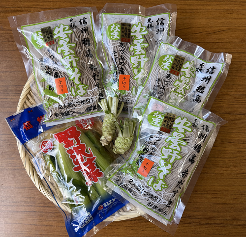 信州安曇野生そば８人前ボリュームセット（画像はイメージです）