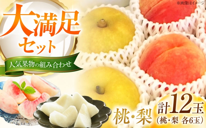 桃 もも 梨 なし フルーツ 果物 くだもの 季節のフルーツ 桃 モモ もも 梨 ナシ なし セット 詰め合わせ 旬 夏