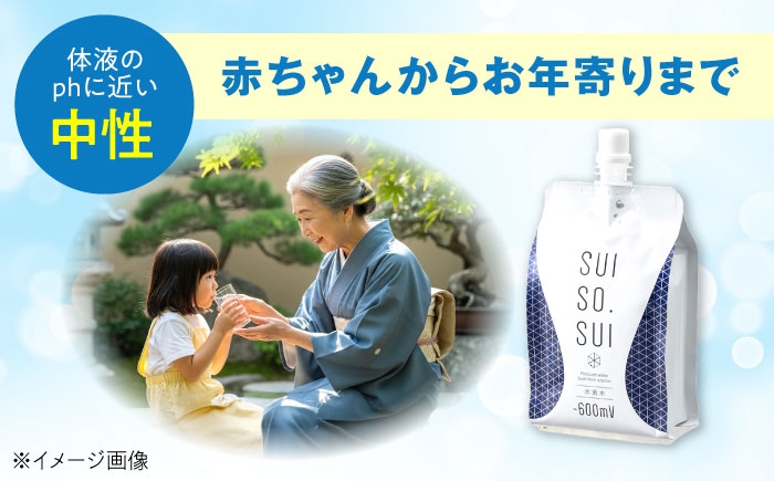 強い還元力をもつ水素水「-600mV」　水素水生活はじめませんか？
