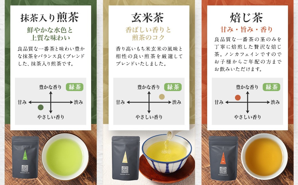 崎原製茶のｵﾘｼﾞﾅﾙｾｯﾄ#3 (お茶9種ｾｯﾄ)