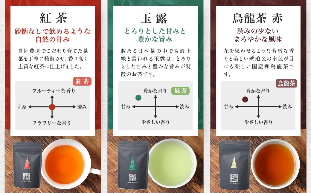 崎原製茶のｵﾘｼﾞﾅﾙｾｯﾄ#3 (お茶9種ｾｯﾄ)