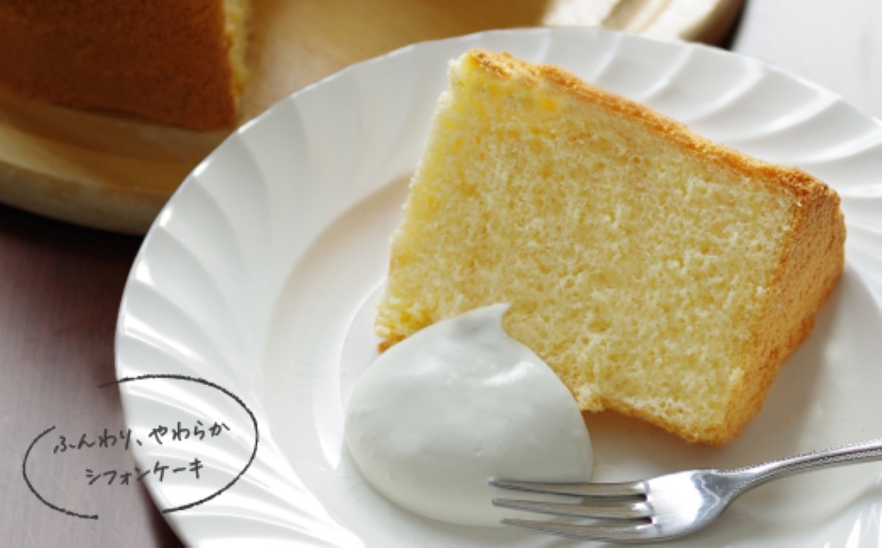 四日市市 九鬼太白純正胡麻油を使ったシフォンケーキ