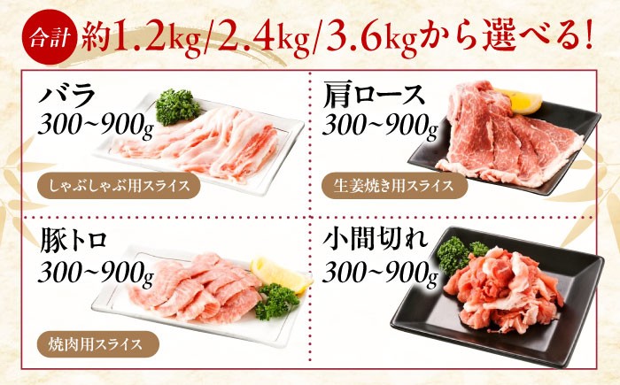 肉 豚肉 ロース バラ しゃぶしゃぶ セット 食べ比べ 贈答 ギフト プレゼント