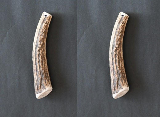 エゾ鹿の角 Ｓサイズ×2本をお届けします。