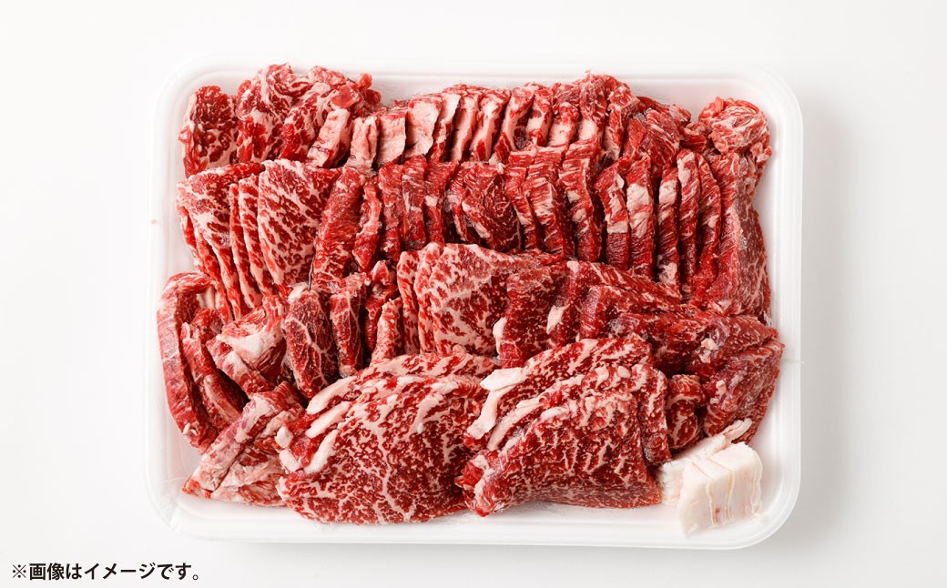 【冷蔵 定期便6ヶ月】武藤牧場直売店山嘉 焼肉用お肉 約1.2kg×6回