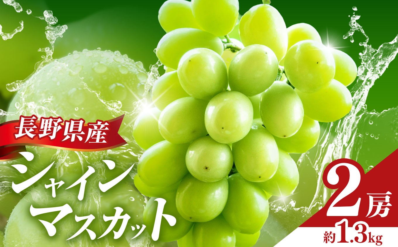 塩尻産シャインマスカット　旬の味をお届け