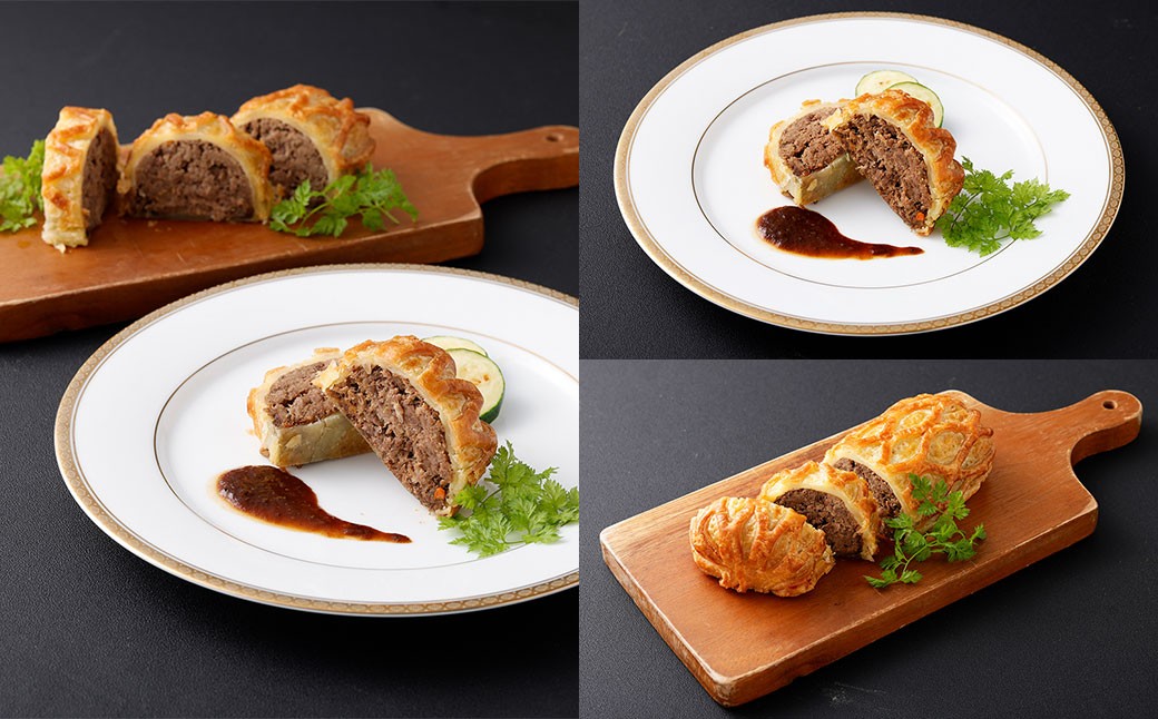 いわて牛のパイ包み焼き トリュフソース／銀かれい粕漬け（4個入）／いわて短角牛のラザニア（3個セット）