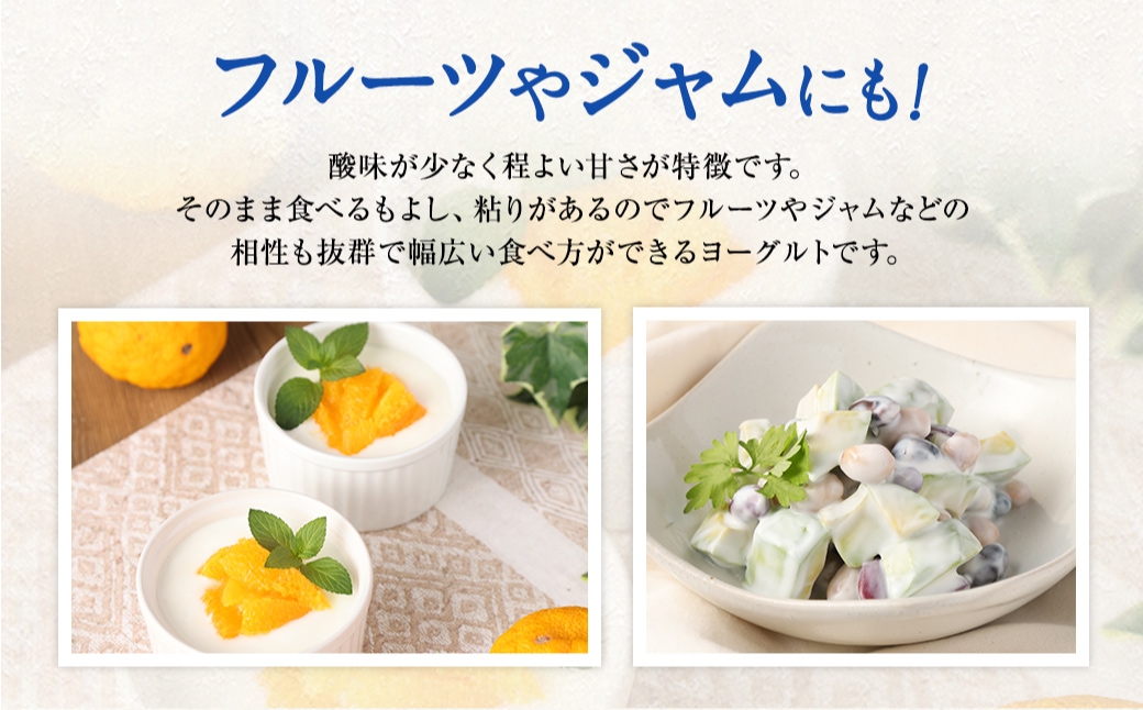 とろ～り食感！！球磨の恵みヨーグルトセット