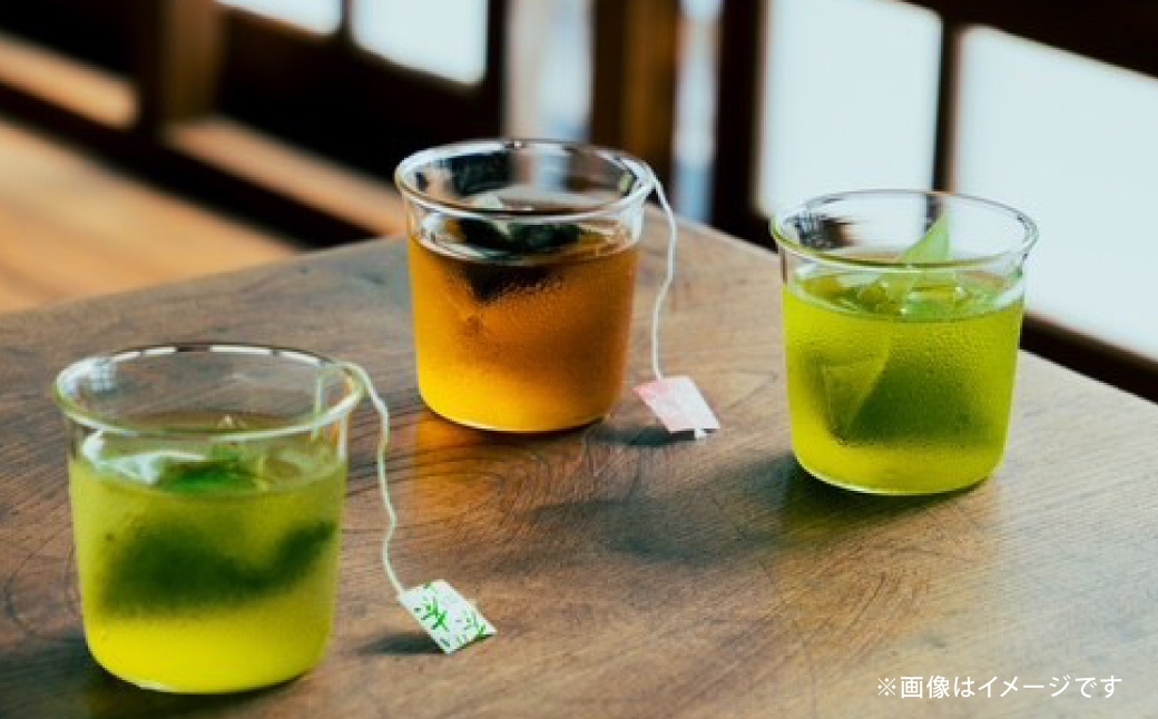 八女茶Rooji＋玉露入り煎茶&和紅茶ティーバッグセット