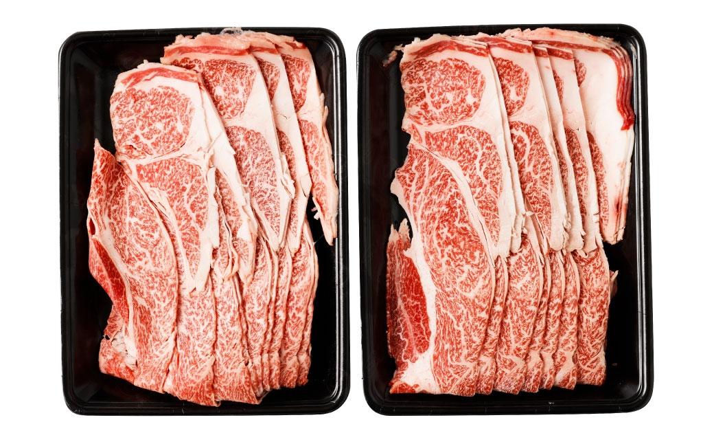 くまもと黒毛和牛プレミアム和王 すき焼き用 （ 肩ロース ） 約800g （ 約400g × 2 ）