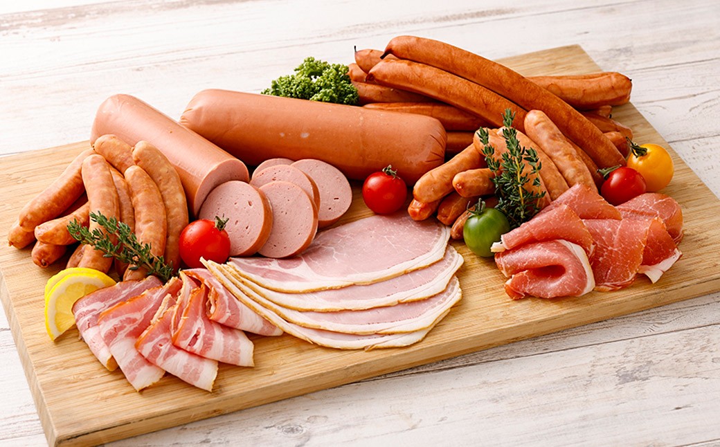 九重”夢”ポーク ハム ・ ソーセージ セット ｋ 