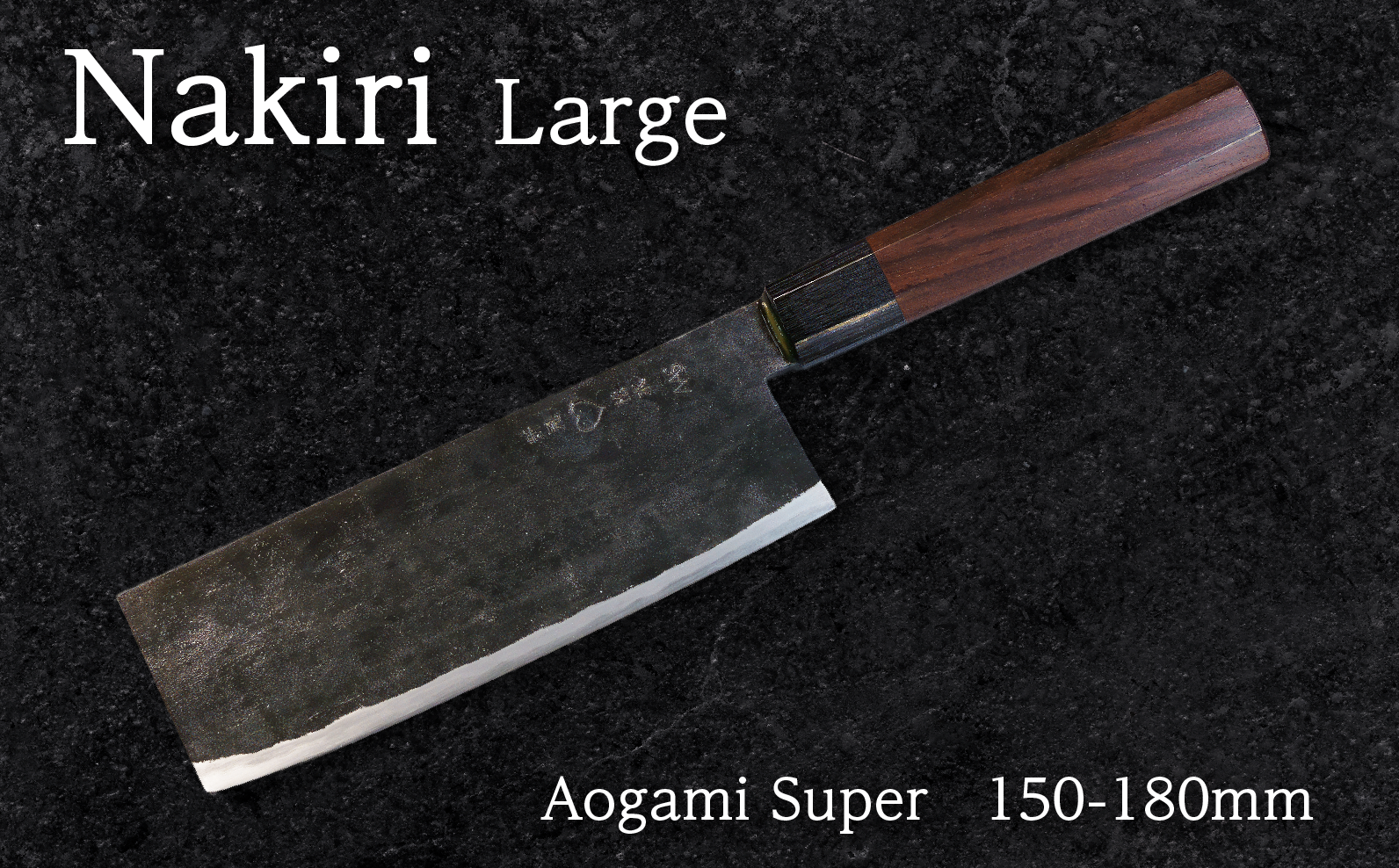 Nakiri knife with straight edge for veg; even cuts, safe tip.