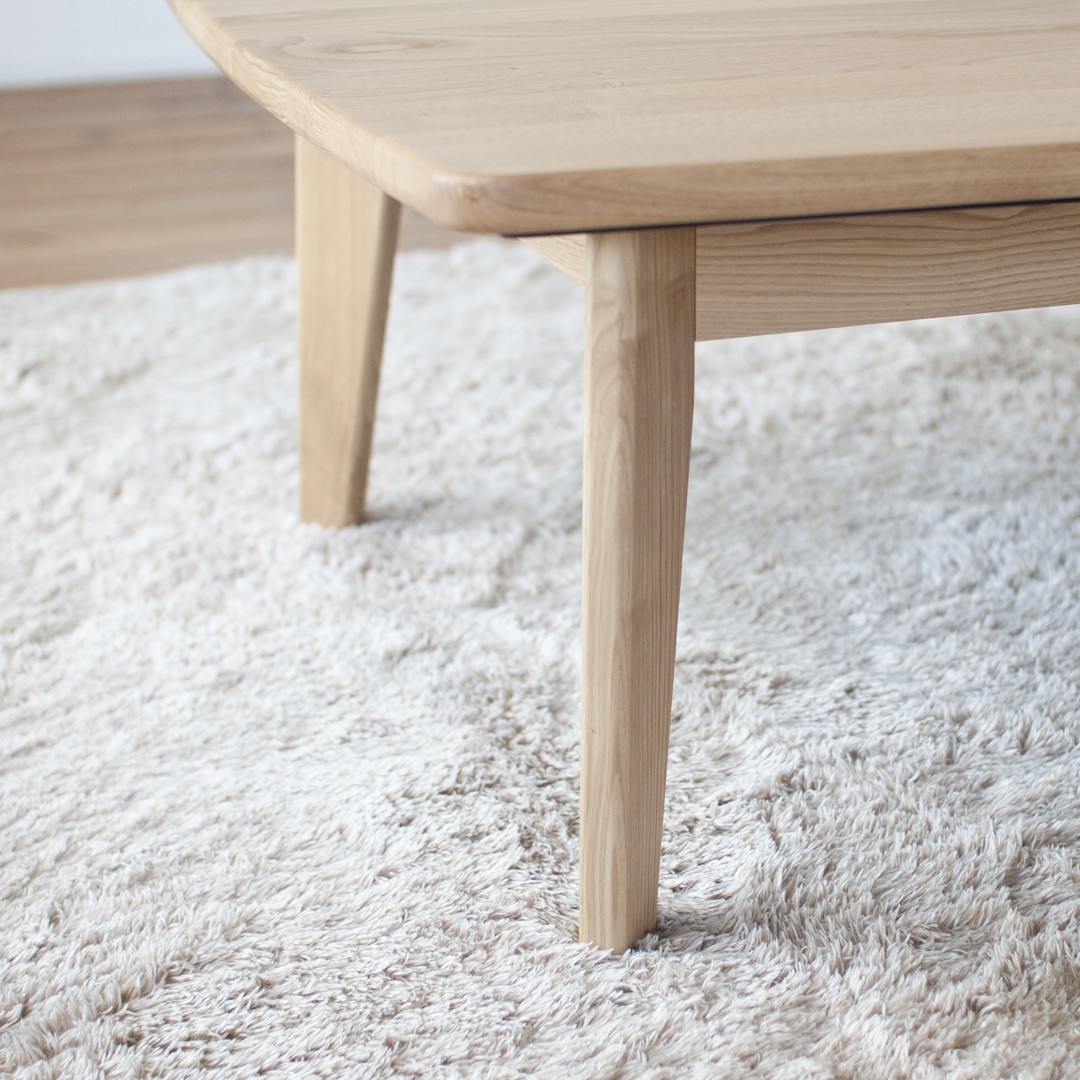 栗のスクエアこたつ【こたつ単体/幅120cm】