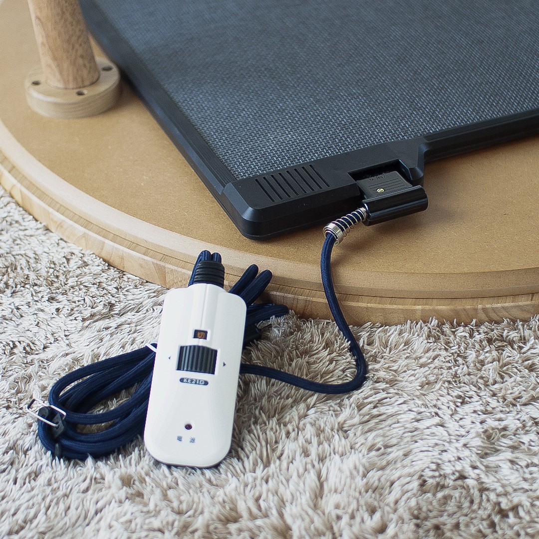 栗の突板丸こたつ【こたつ単体/直径90cm】