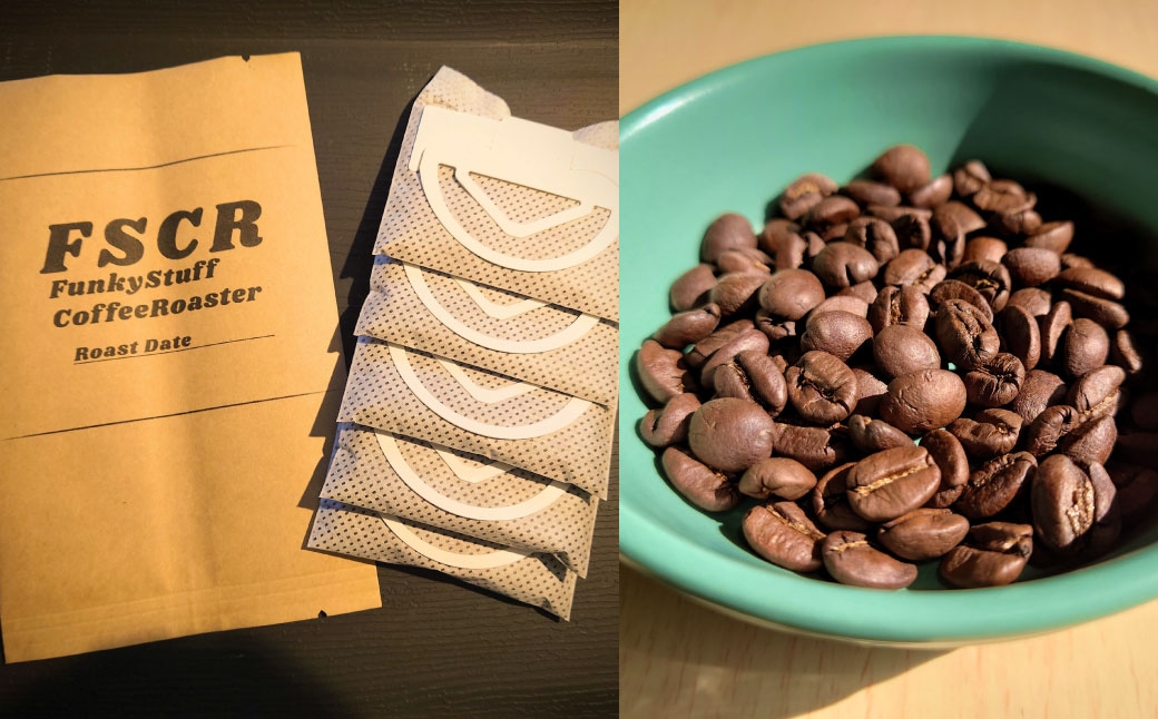 コーヒー焙煎豆オリジナルブレンドF（豆のまま）100g×1個