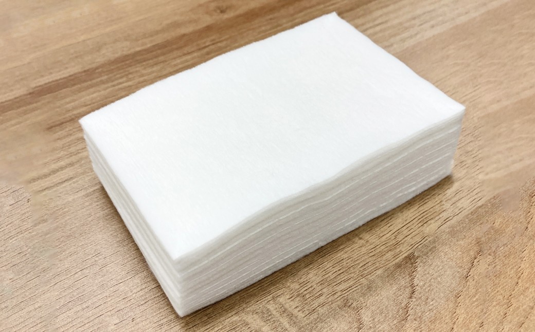 オーガニックふわふわ化粧コットン 200枚入×3個セット