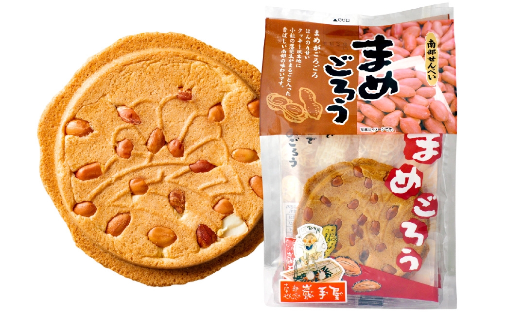 巖手屋 まめごろう 6枚 × 3袋