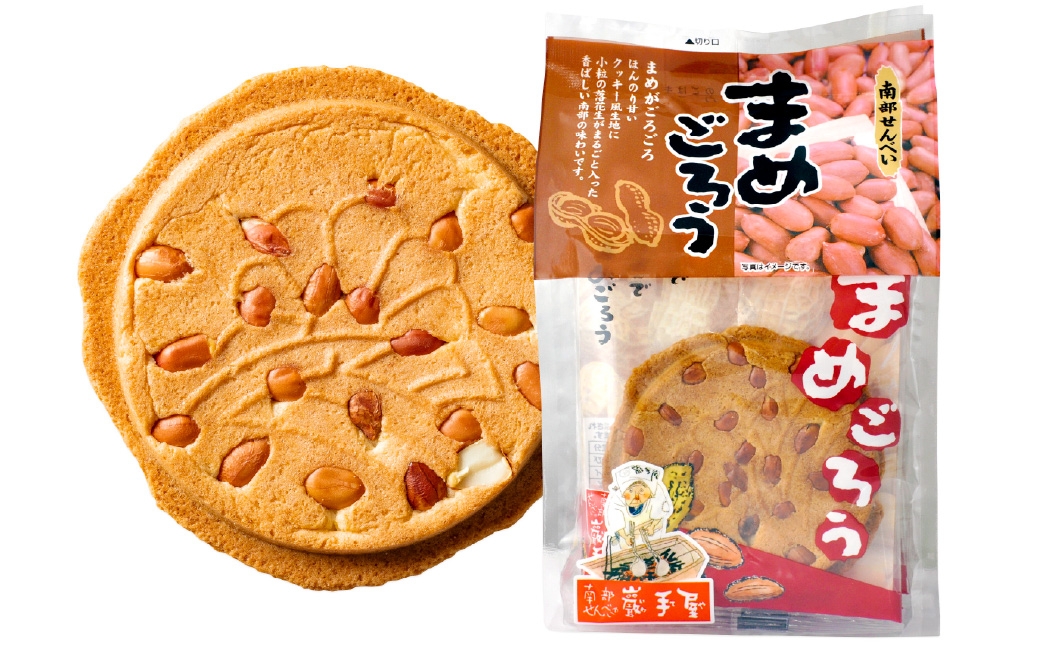 巖手屋 まめごろう 6枚 × 6袋