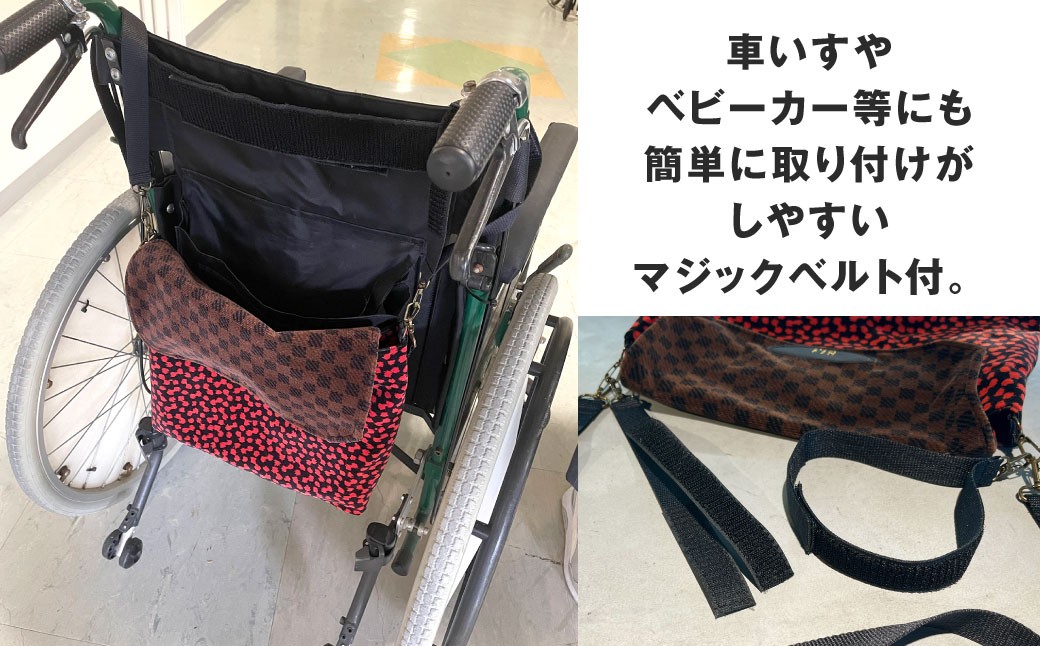 JR九州列車シート生地 2WAYバッグ 