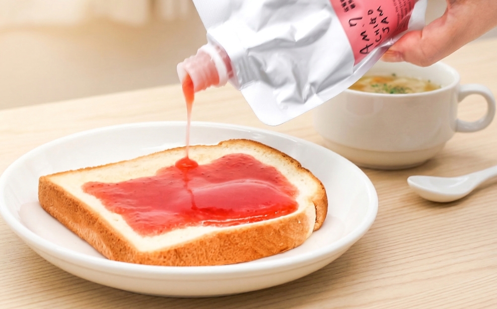 「朝7時に使ってほしい」いちごジャム