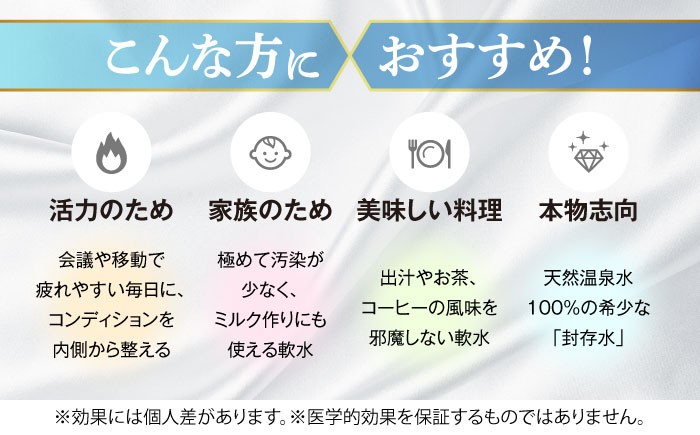 水 天然水 温泉水 ミネラルウオーター 防災 長期保存