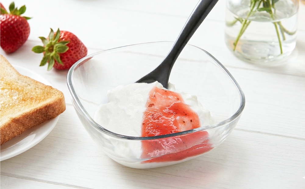 「朝7時に使ってほしい」いちごジャム