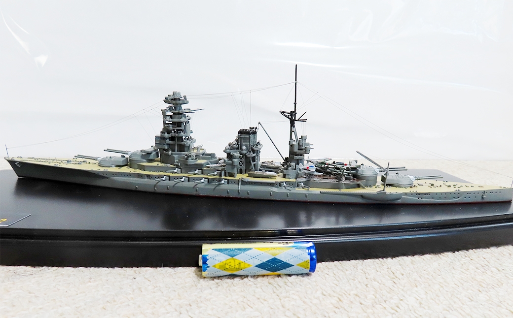 長門1942ミッドウェー1/700日本海軍戦艦アオシマベースプラモデル